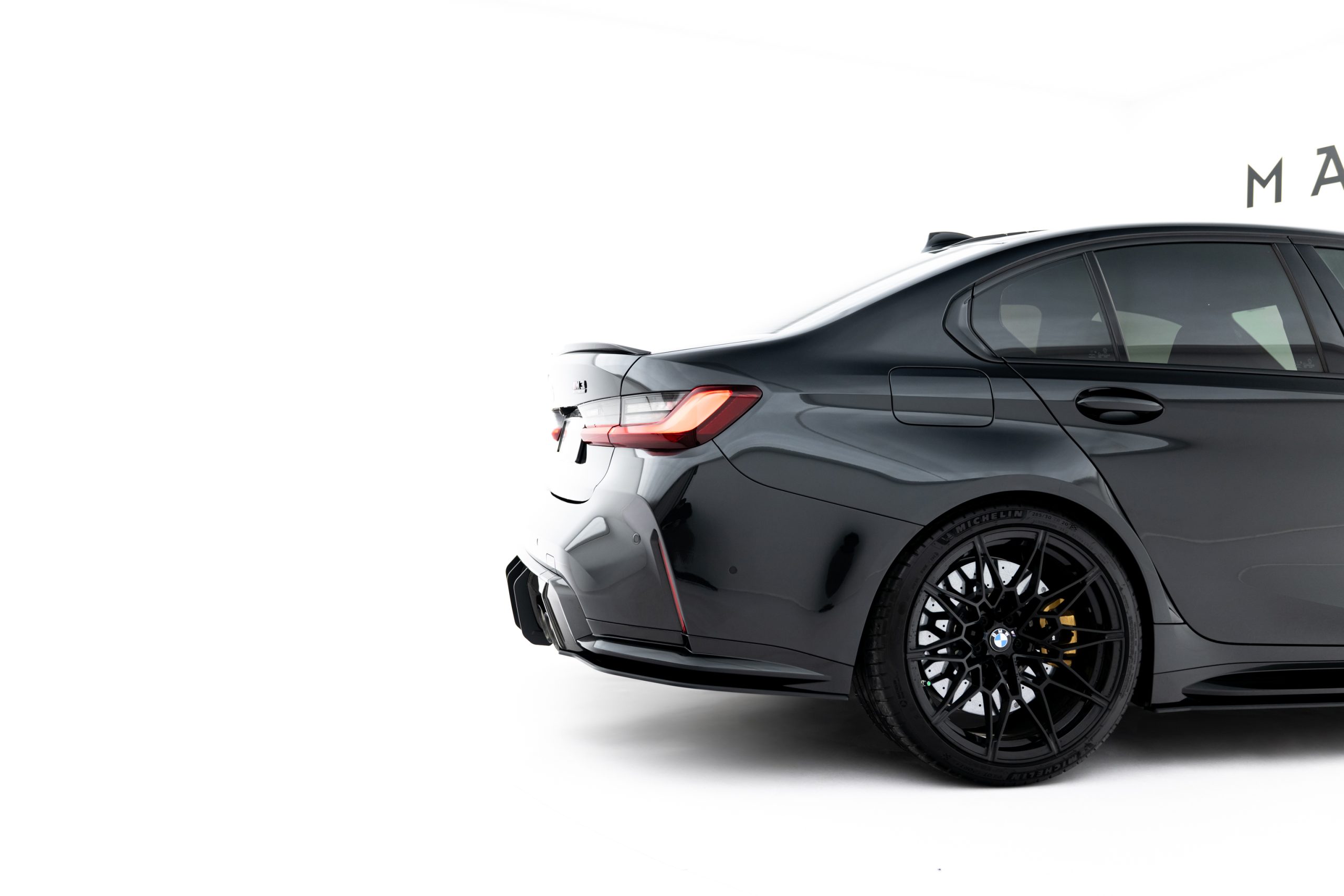 Bakre Flaps Street Pro V.3 BMW M3 Sedan / Touring G80 / G81 - Bilde 3