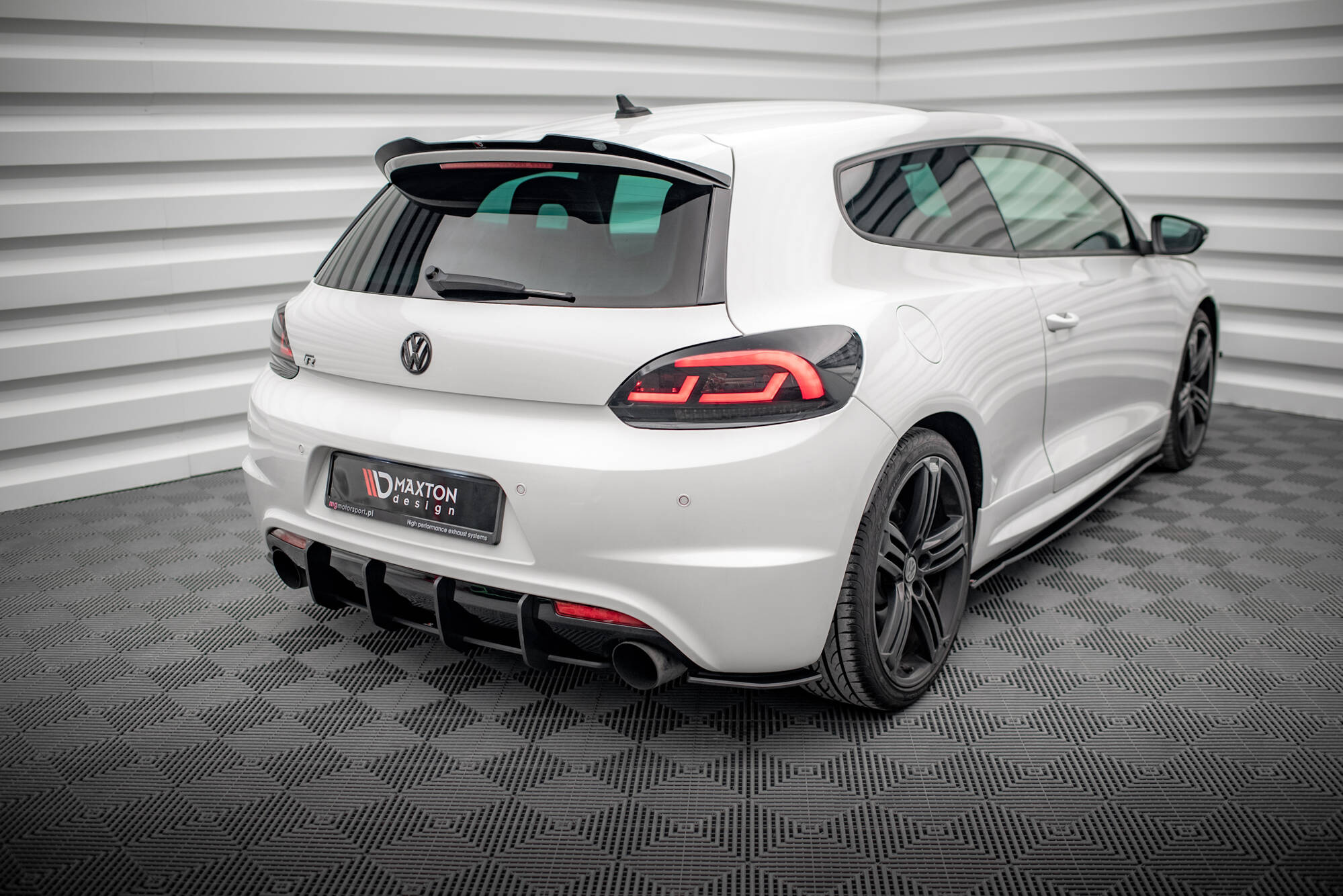 Bakre Flaps Street Pro Volkswagen Scirocco R Mk3 - Bilde 2