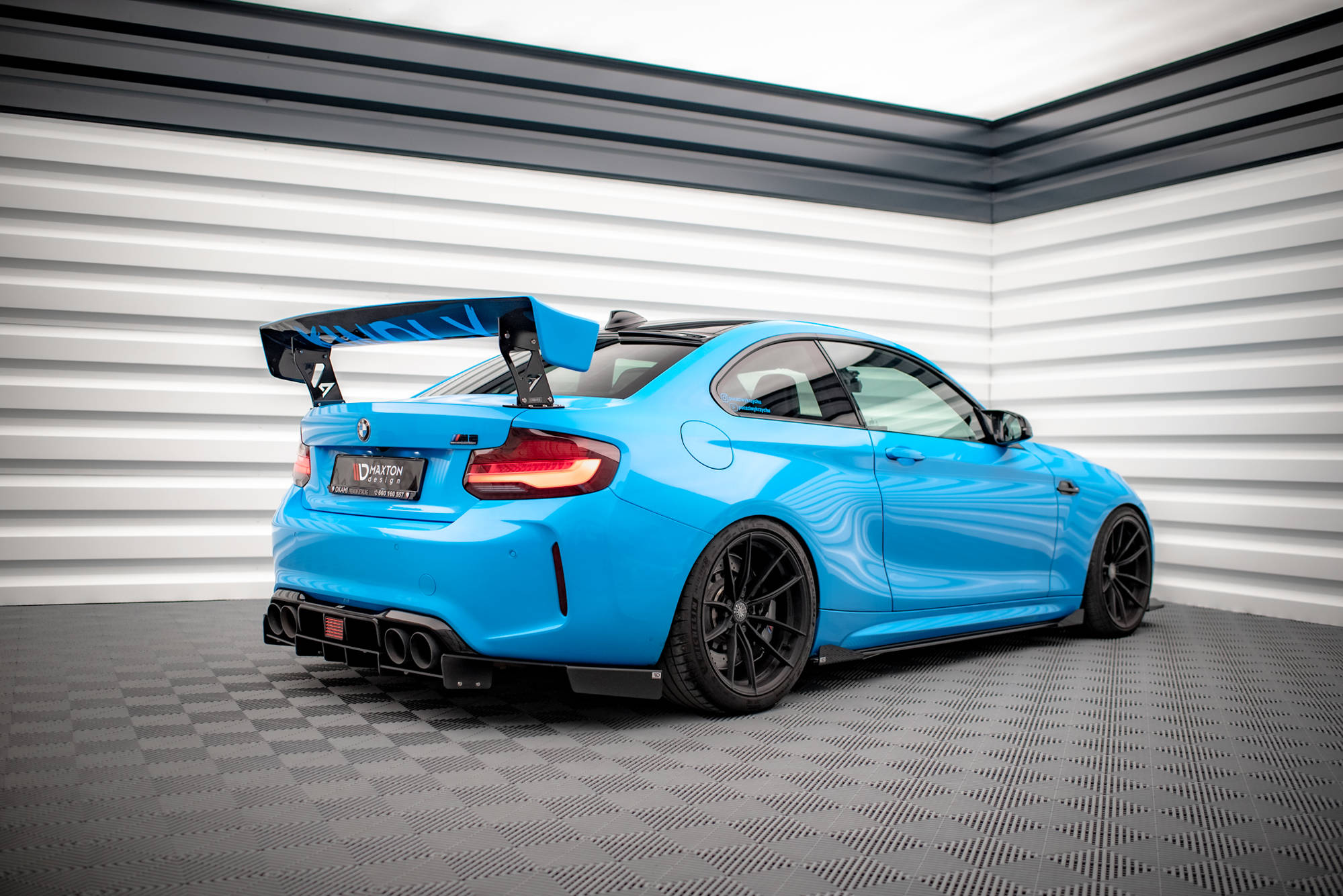 Sideskjørt Street Pro Med Flaps BMW M2 F87 - Bilde 3