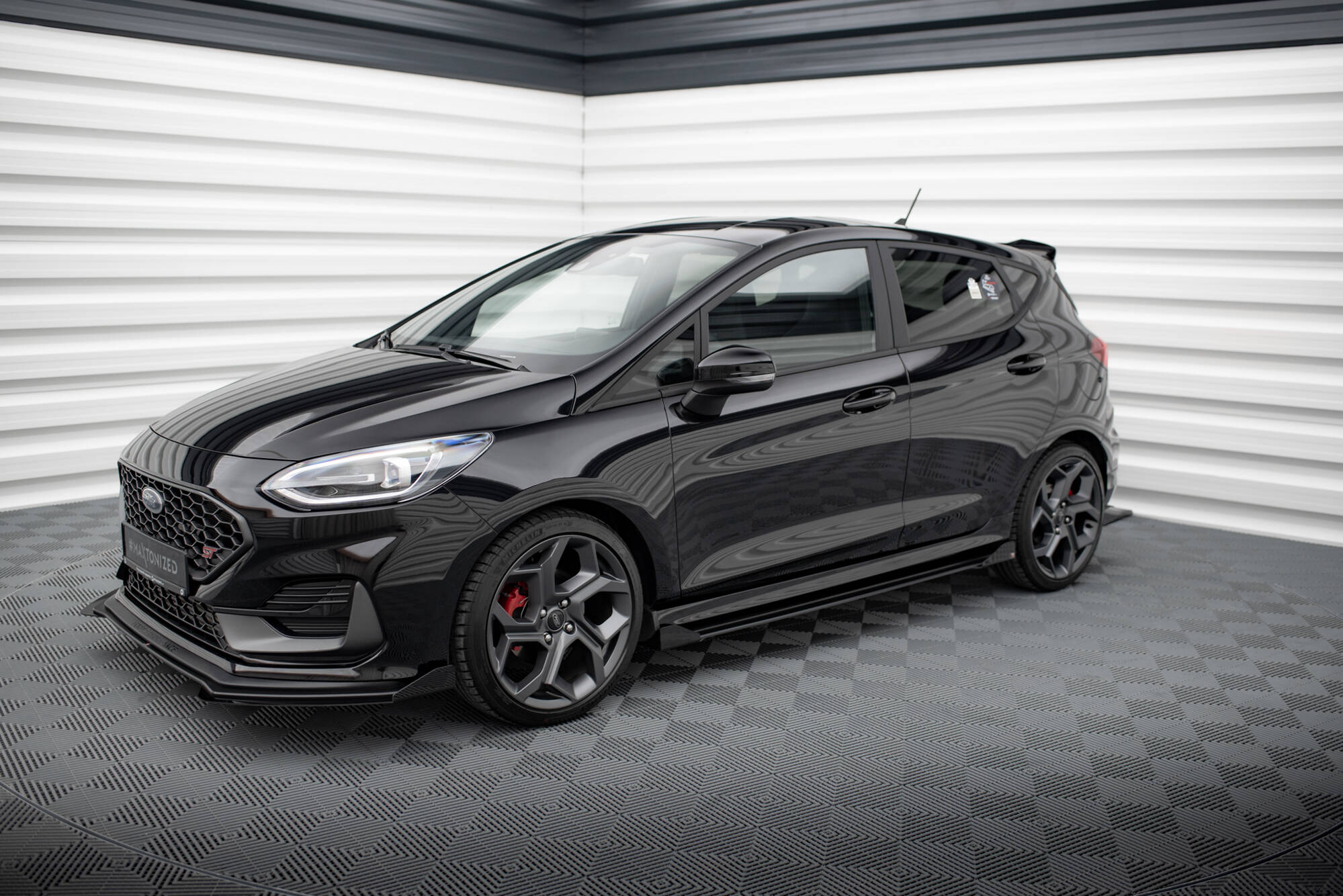Sideskjørt Street Pro+Flaps Ford Fiesta ST / ST-Line Mk8 - Bilde 2