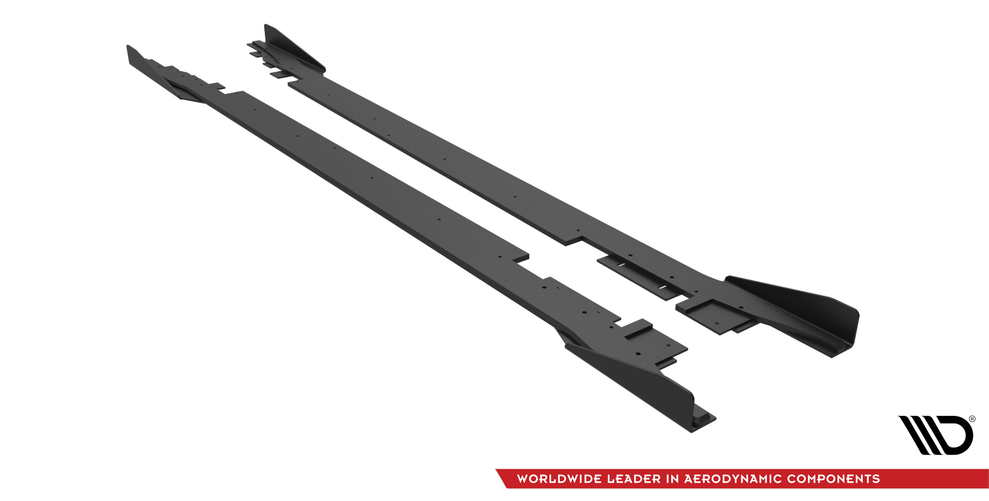 Sideskjørt Street Pro Med Flaps Ford Mondeo Sport Mk5 Facelift / Fusion Sport Mk2 Facelift - Bilde 5