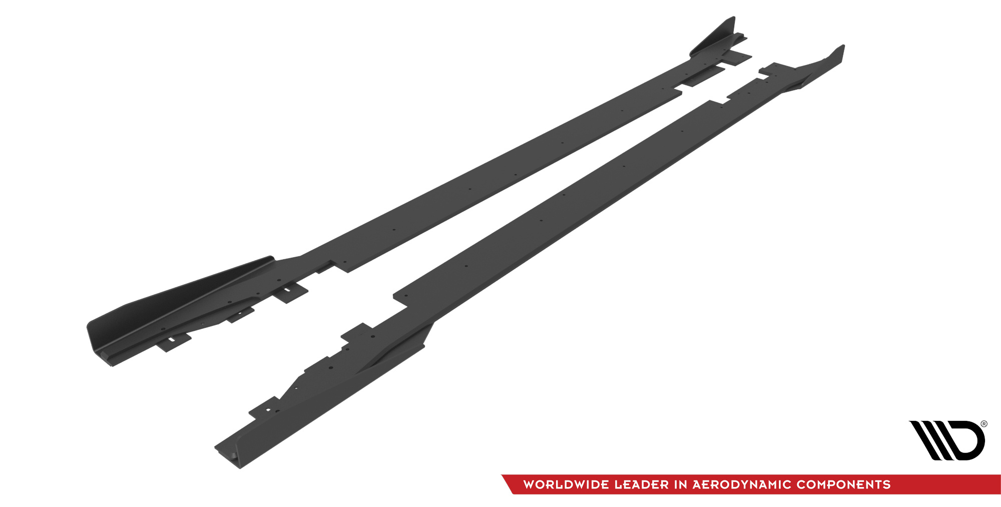 Sideskjørt Street Pro Med Flaps Ford Mondeo Sport Mk5 Facelift / Fusion Sport Mk2 Facelift - Bilde 4