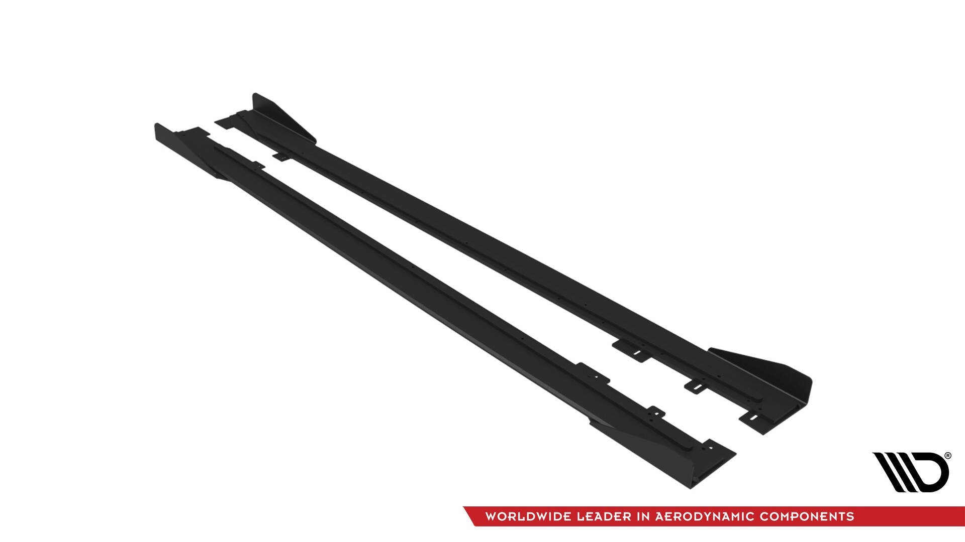 Sideskjørt Street Pro Med Flaps Ford Mustang GT Mk6 - Bilde 5