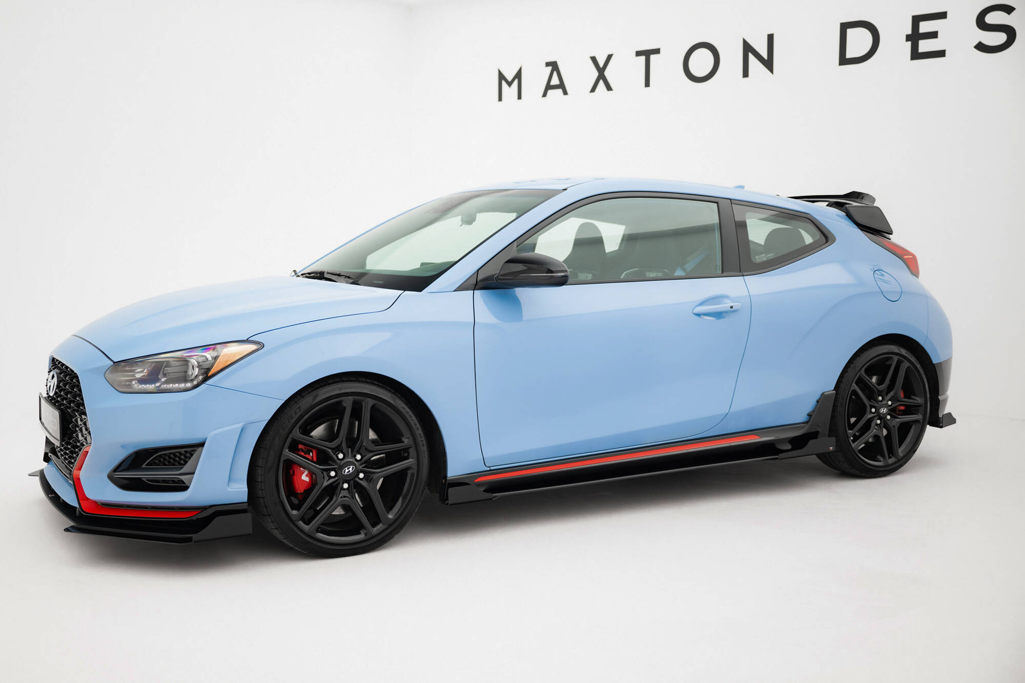 Sideskjørt Street Pro Med Flaps Hyundai Veloster N Mk2 - Bilde 3