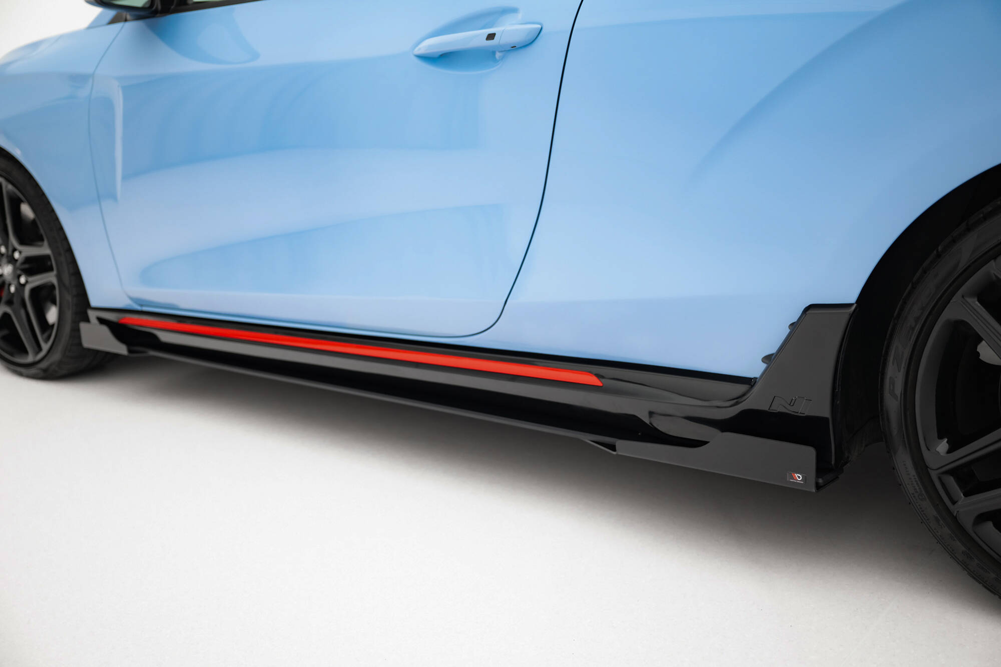 Sideskjørt Street Pro Med Flaps Hyundai Veloster N Mk2 - Bilde 5
