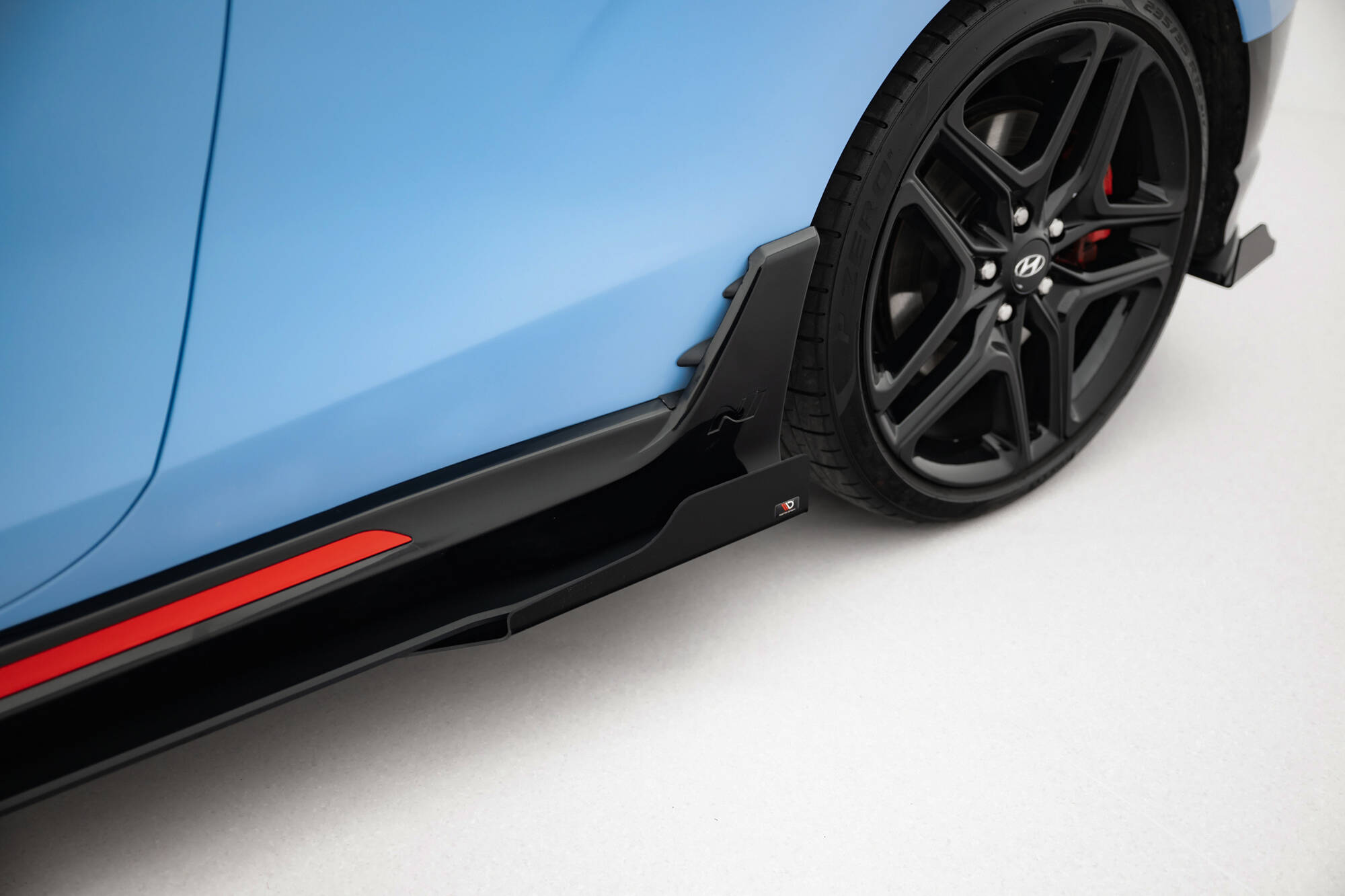 Sideskjørt Street Pro Med Flaps Hyundai Veloster N Mk2 - Bilde 3