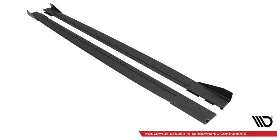 Sideskjørt Street Pro Med Flaps Mercedes-AMG C43 Coupe / Cabrio C205 Facelift / A205 Facelift – bilde 5 av 5
