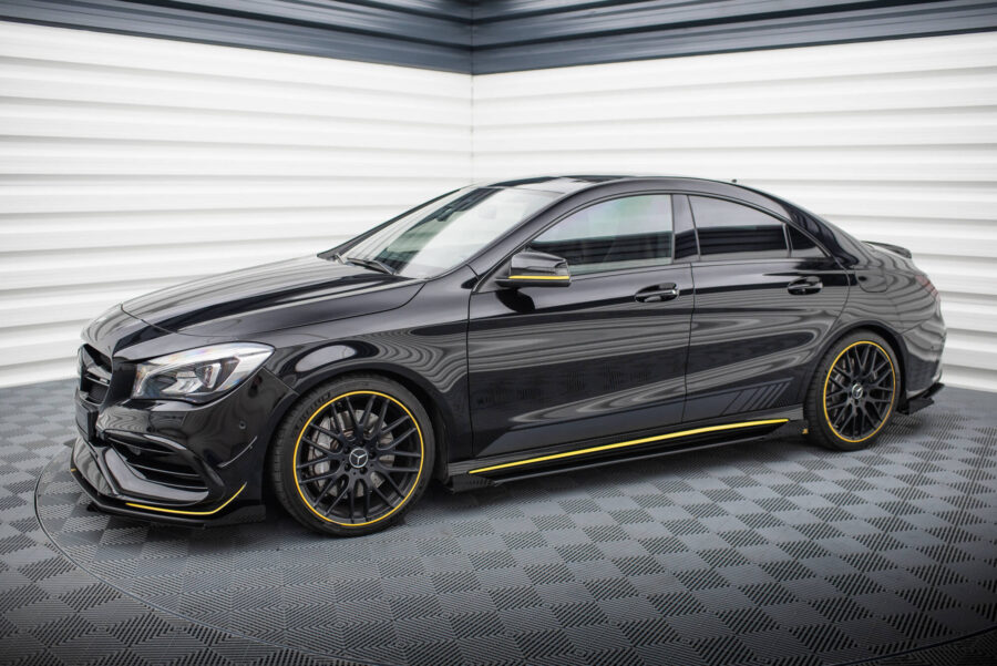 Sideskjørt Street Pro Med Flaps Mercedes-AMG CLA 45 C117 Facelift – bilde 2 av 4