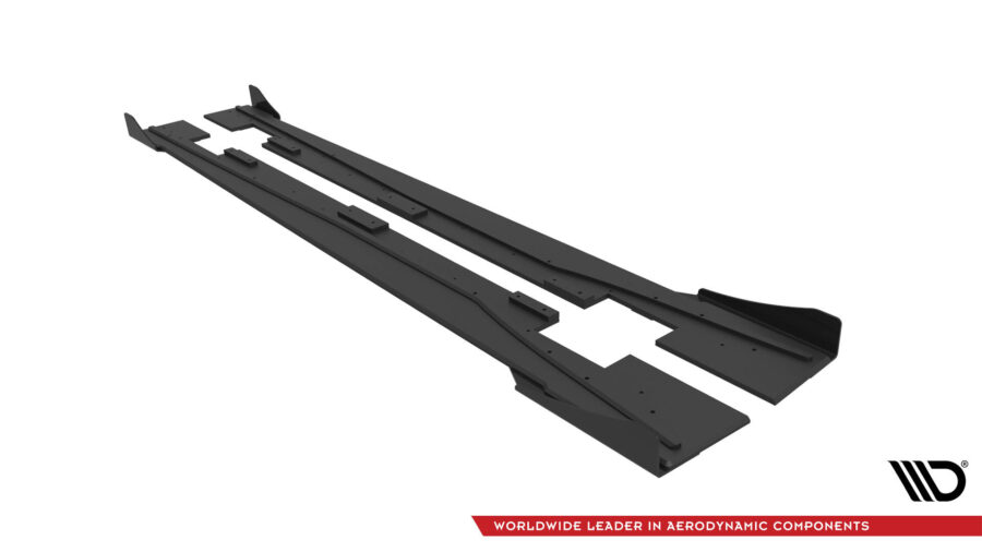 Sideskjørt Street Pro Med Flaps Mercedes-Benz A 45 AMG W176 Facelift – bilde 6 av 7