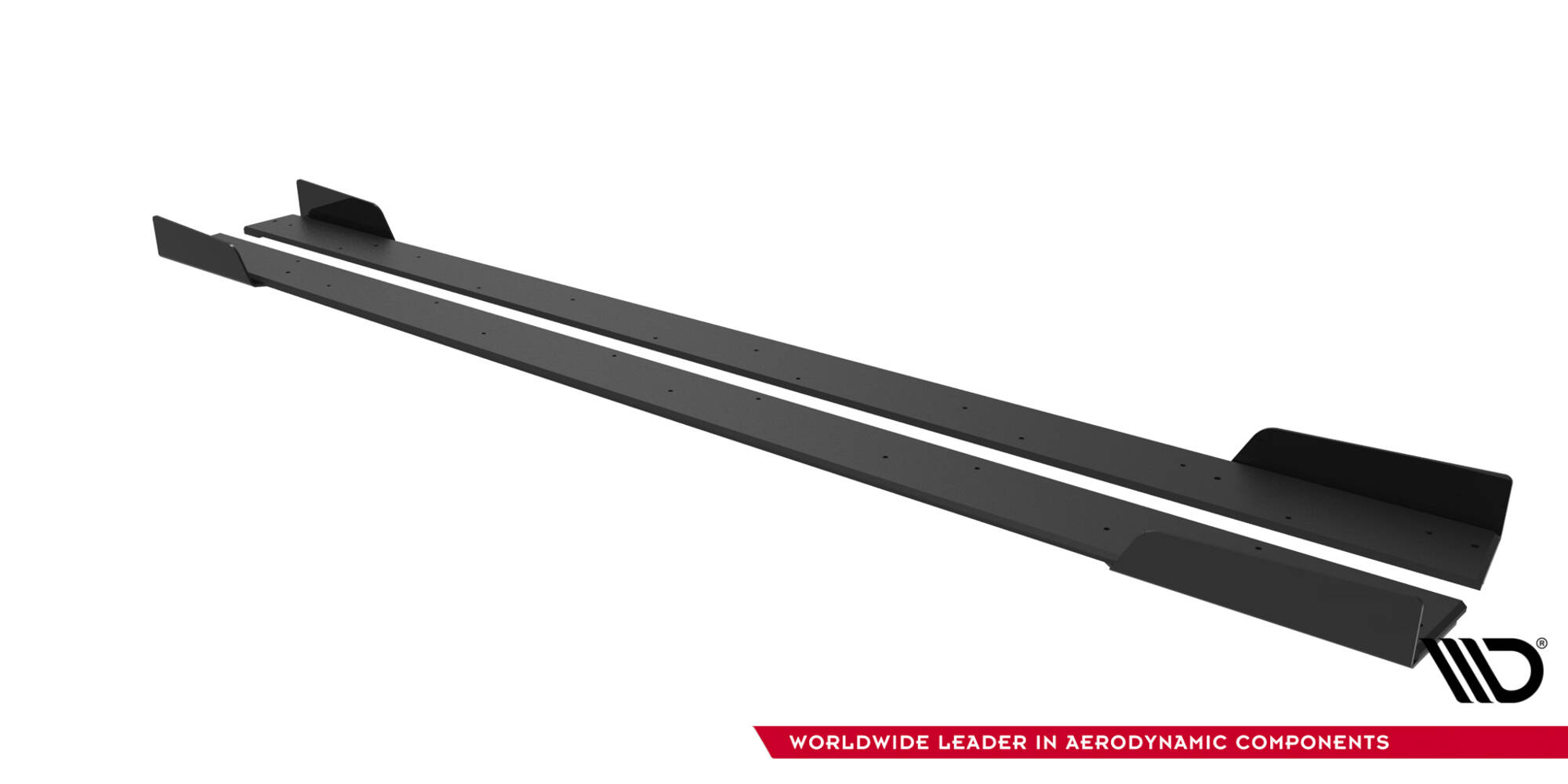 Sideskjørt Street Pro Med Flaps Mitsubishi Lancer EVO X - Bilde 5