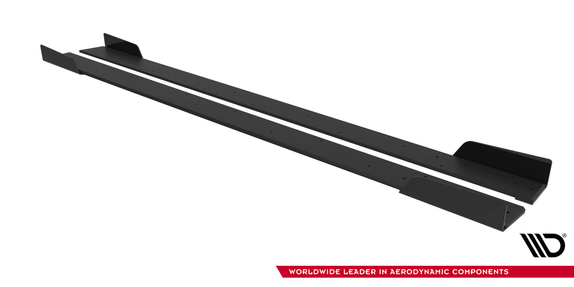 Sideskjørt Street Pro Med Flaps Mitsubishi Lancer EVO X - Bilde 6