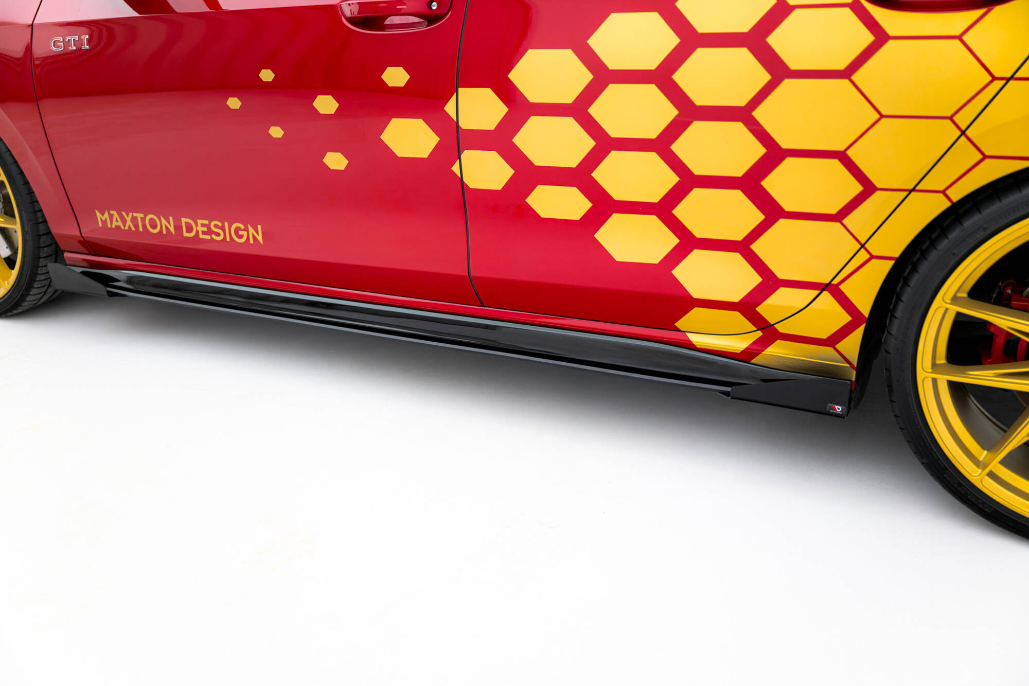 Sideskjørt Street Pro Med Flaps Volkswagen Golf GTI Clubsport Mk8 Facelift - Bilde 5