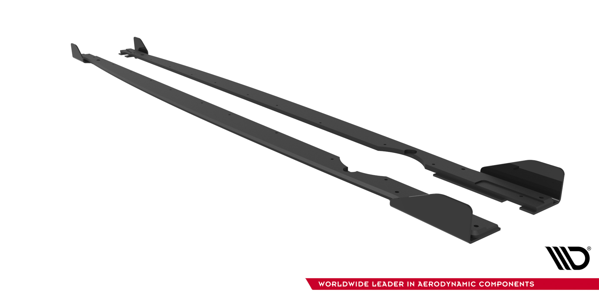 Sideskjørt Street Pro Med Flaps Volkswagen Golf R Mk8 / Mk8 Facelift - Bilde 6