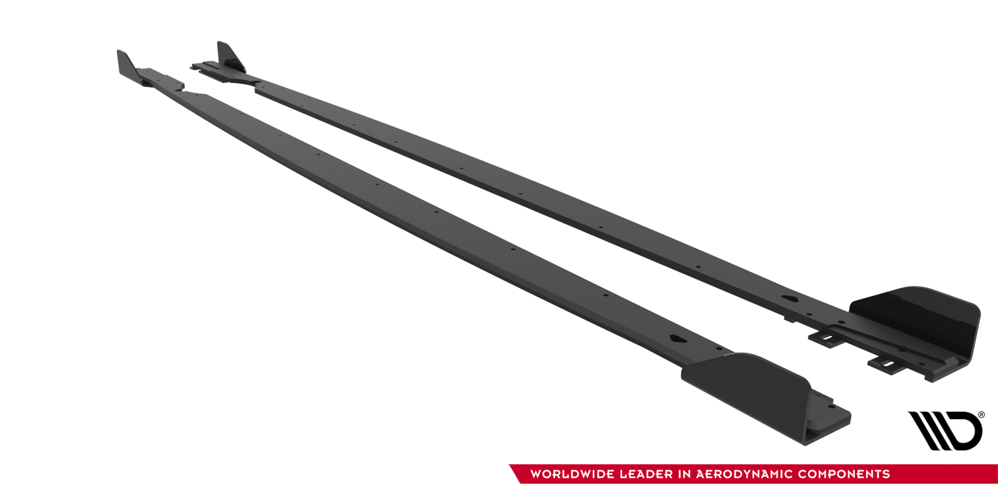Sideskjørt Street Pro Med Flaps Volkswagen Golf R Mk8 / Mk8 Facelift - Bilde 7