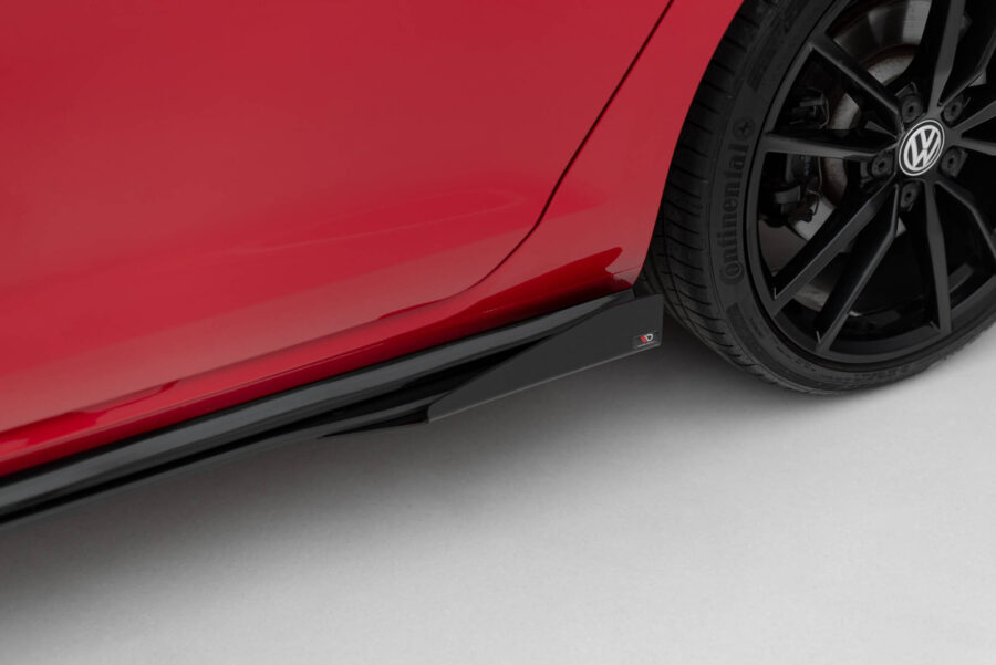 Sideskjørt Street Pro Med Flaps Volkswagen Golf R / R-Line Mk7 Facelift – bilde 4 av 7