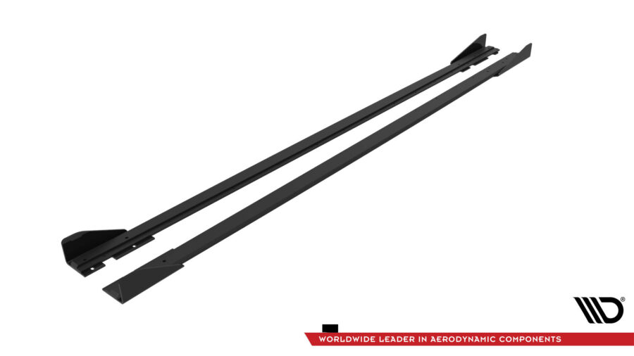 Sideskjørt Street Pro Med Flaps Volkswagen Polo GTI Mk6 Facelift – bilde 4 av 5