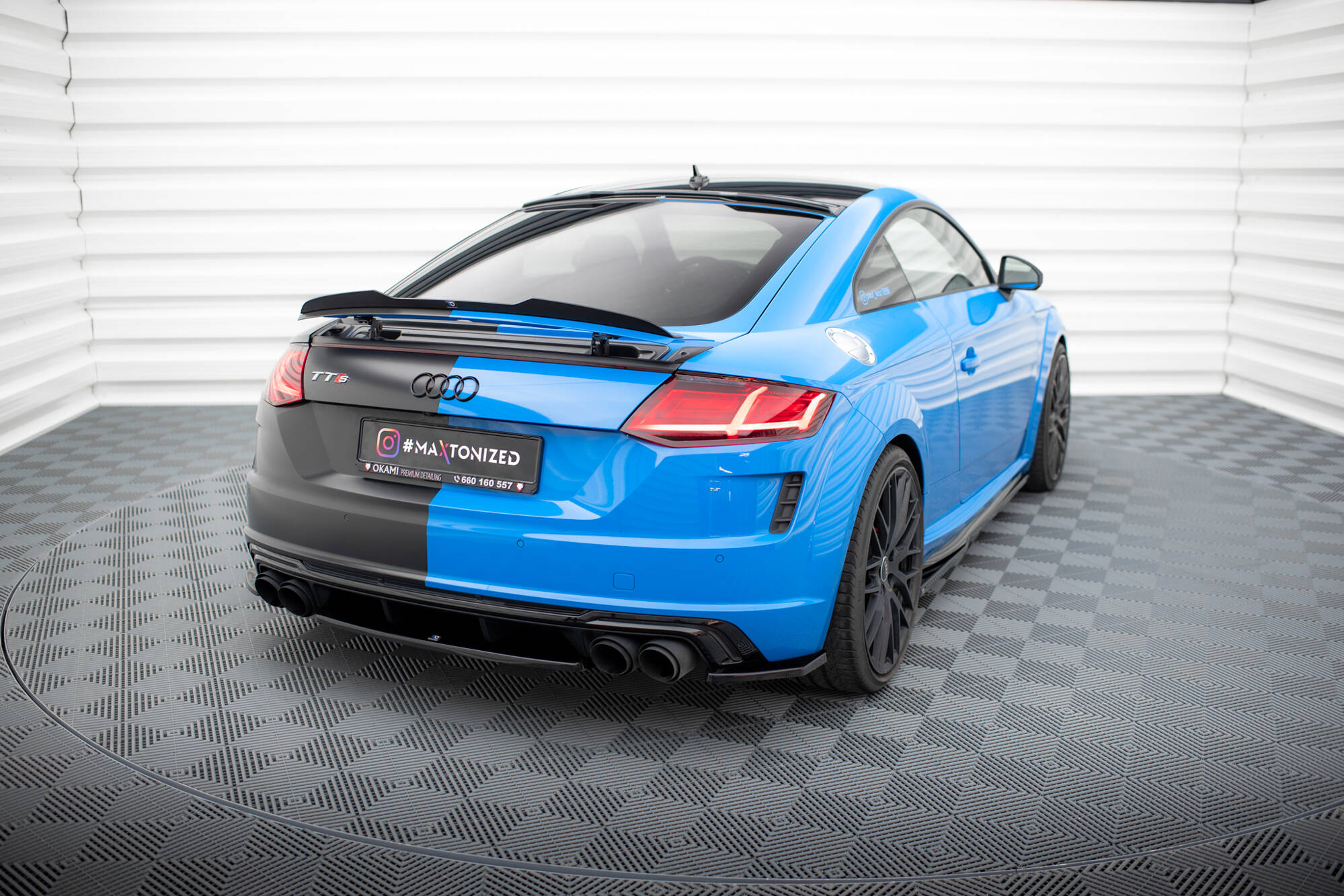 Bakrutespoiler Audi TT S / TT S-Line 8S Facelift - Bilde 5