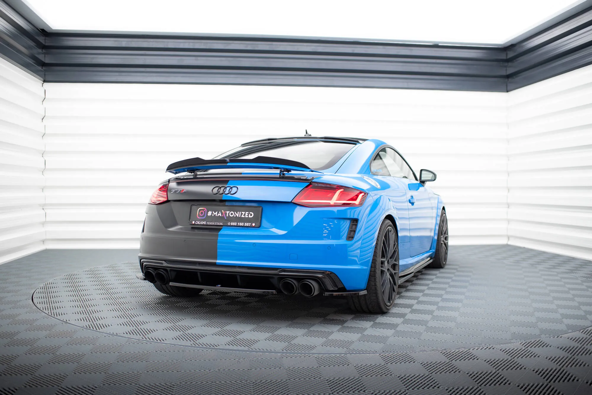 Bakrutespoiler Audi TT S / TT S-Line 8S Facelift - Bilde 6