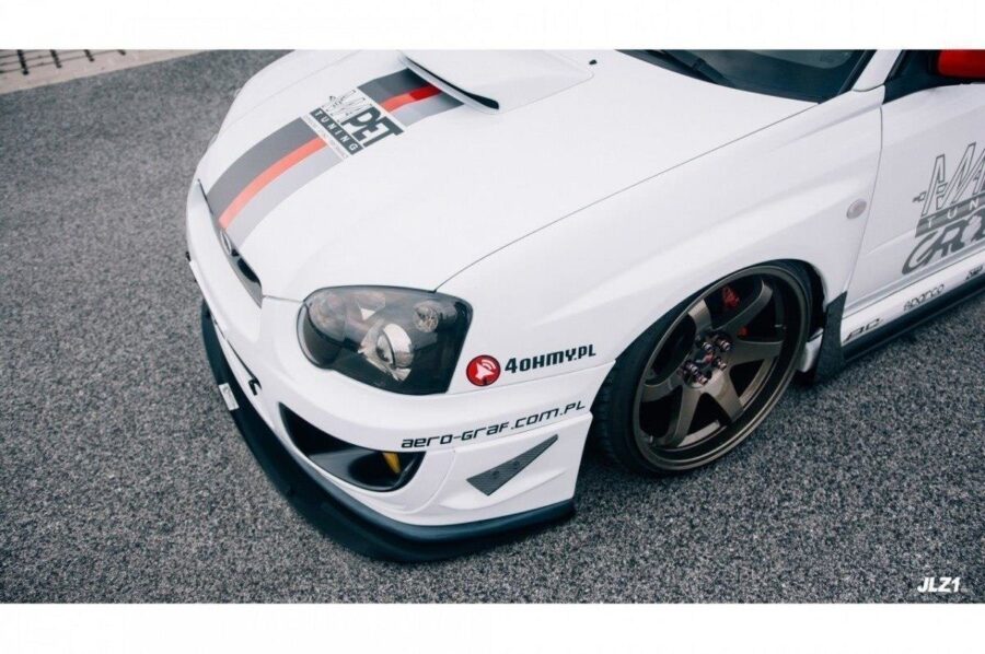 Frontleppe Racing Subaru Impreza MK2 WRX STI (Blobeye) – bilde 2 av 4