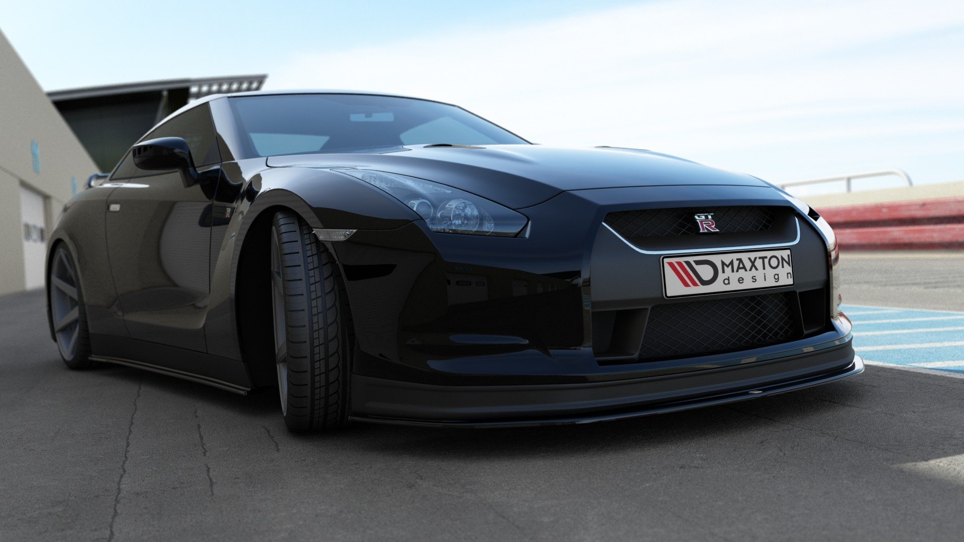 Frontleppe V.2 NISSAN GT-R COUPE (R35-SERIES) - Bilde 3