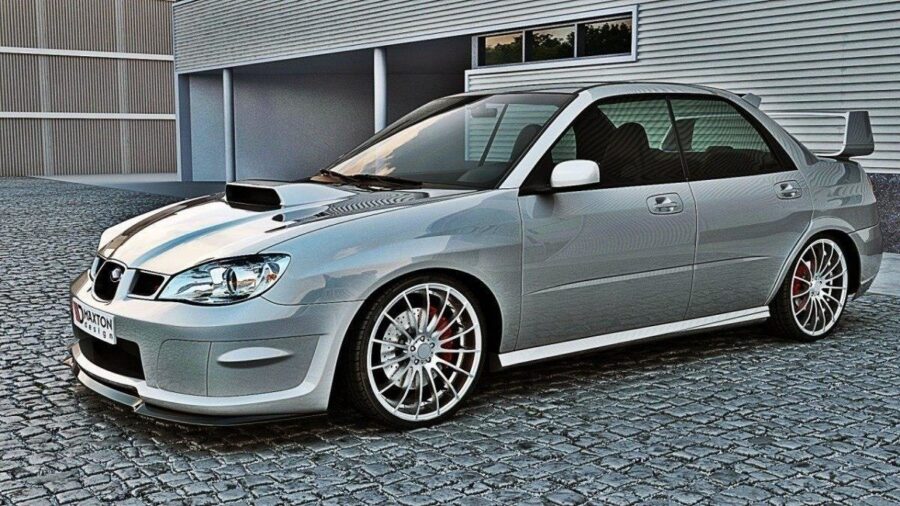 Frontleppe Subaru Impreza MK2 WRX STI (hawkeye) – bilde 2 av 5