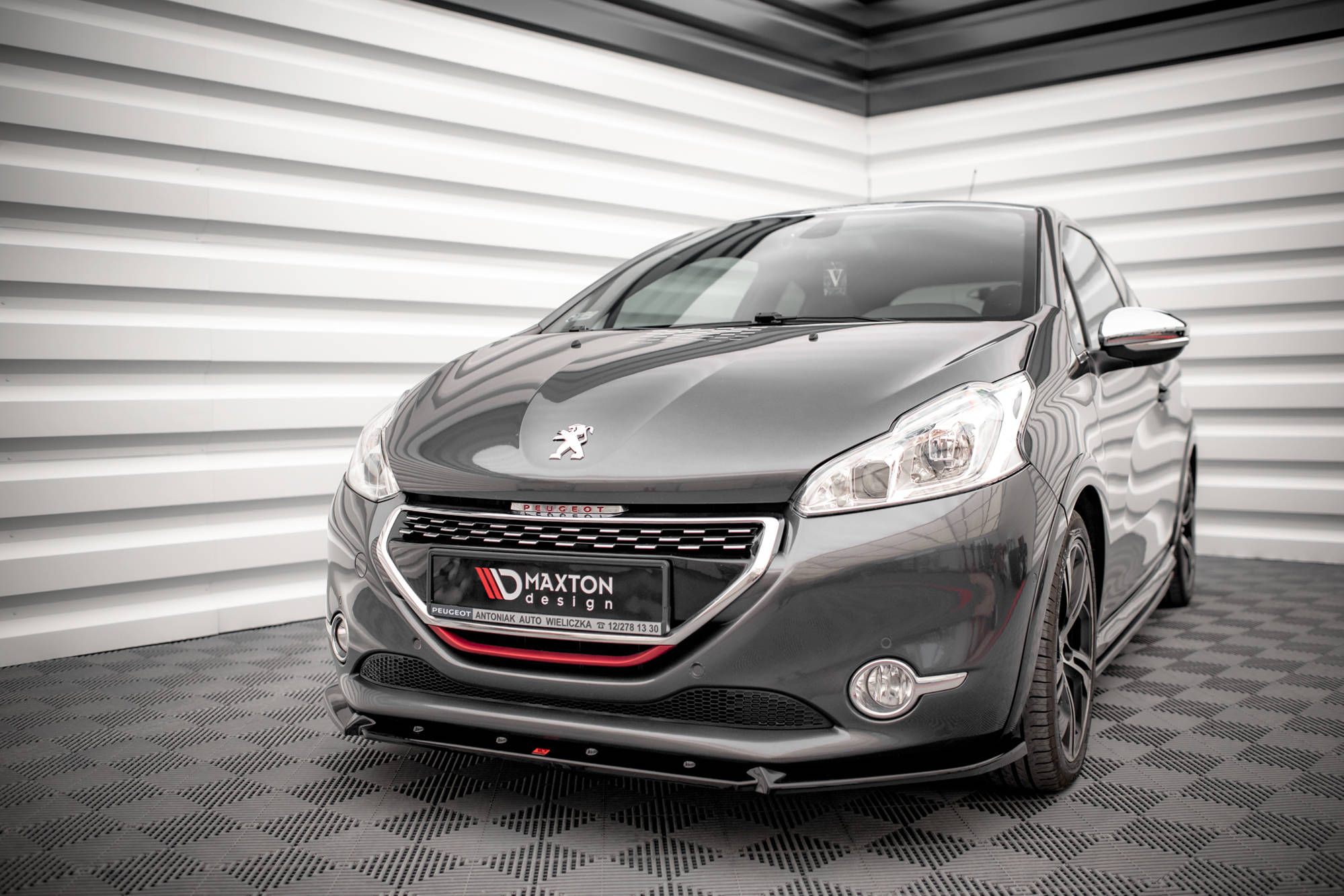Frontleppe V.2 Peugeot 208 GTi Mk1