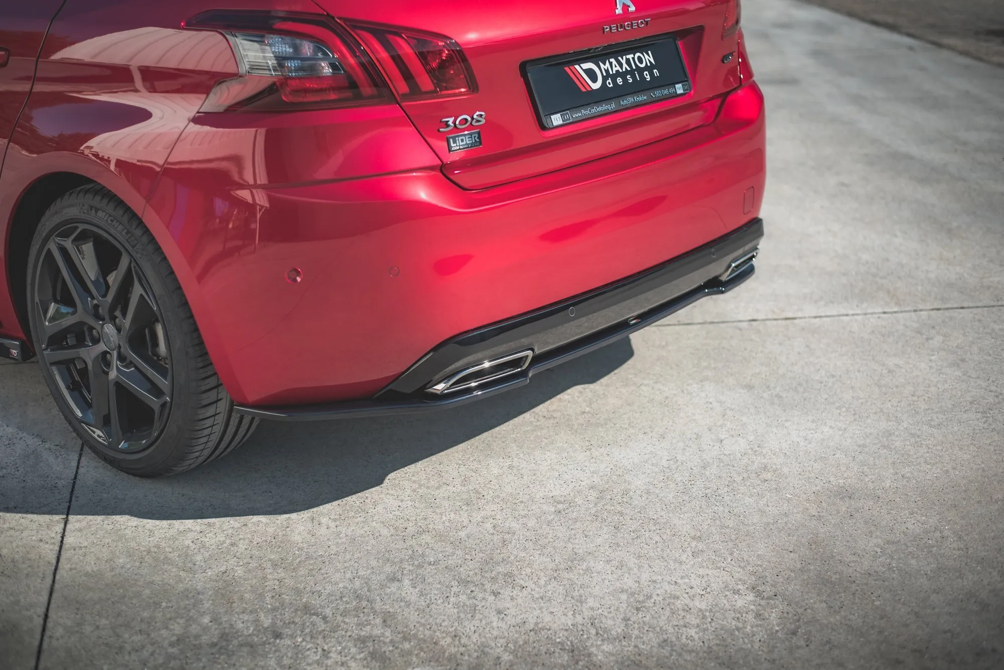 Diffuser Peugeot 308 GT Mk2 Facelift - Bilde 2