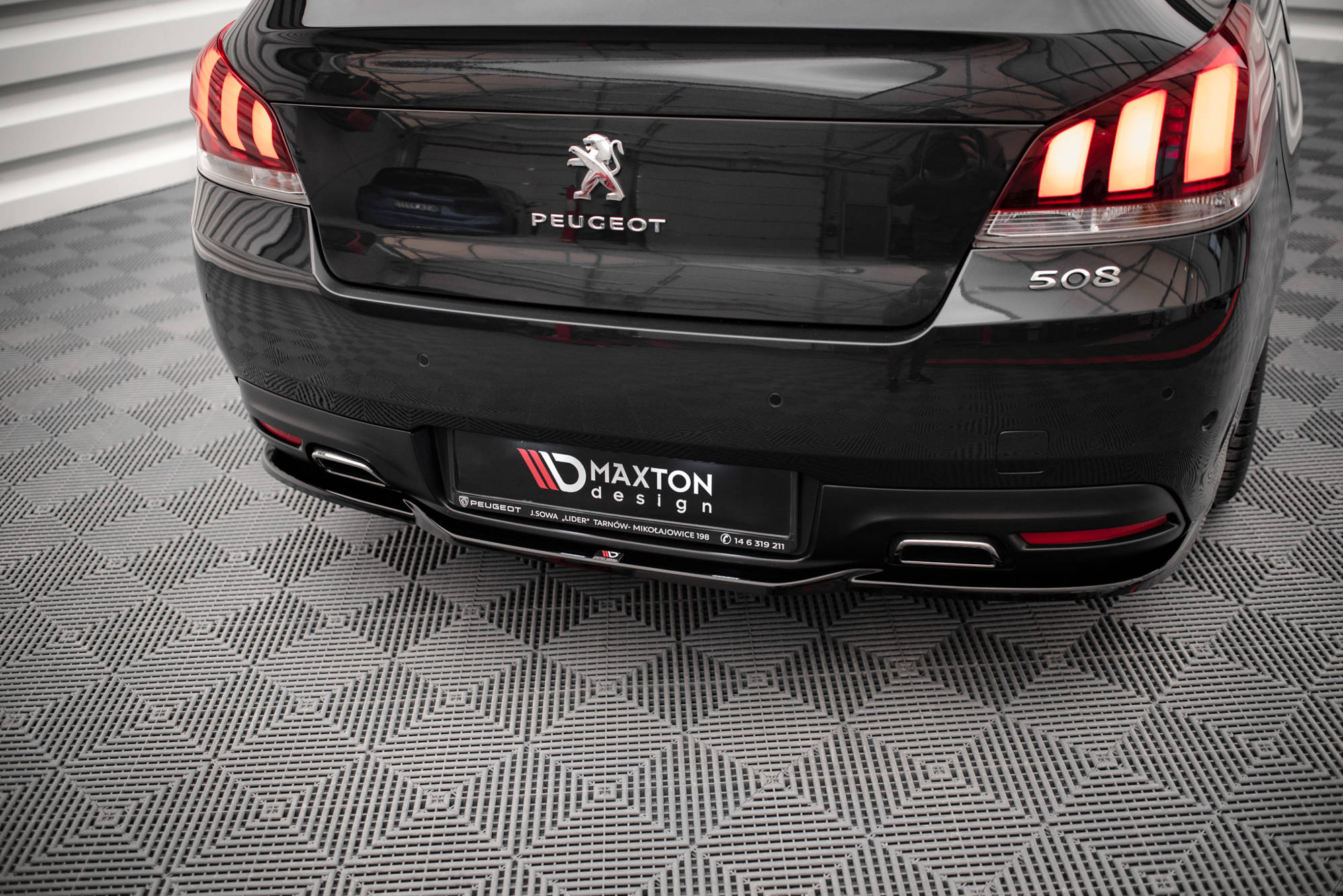 Diffuser Peugeot 508 GT Mk1 Facelift