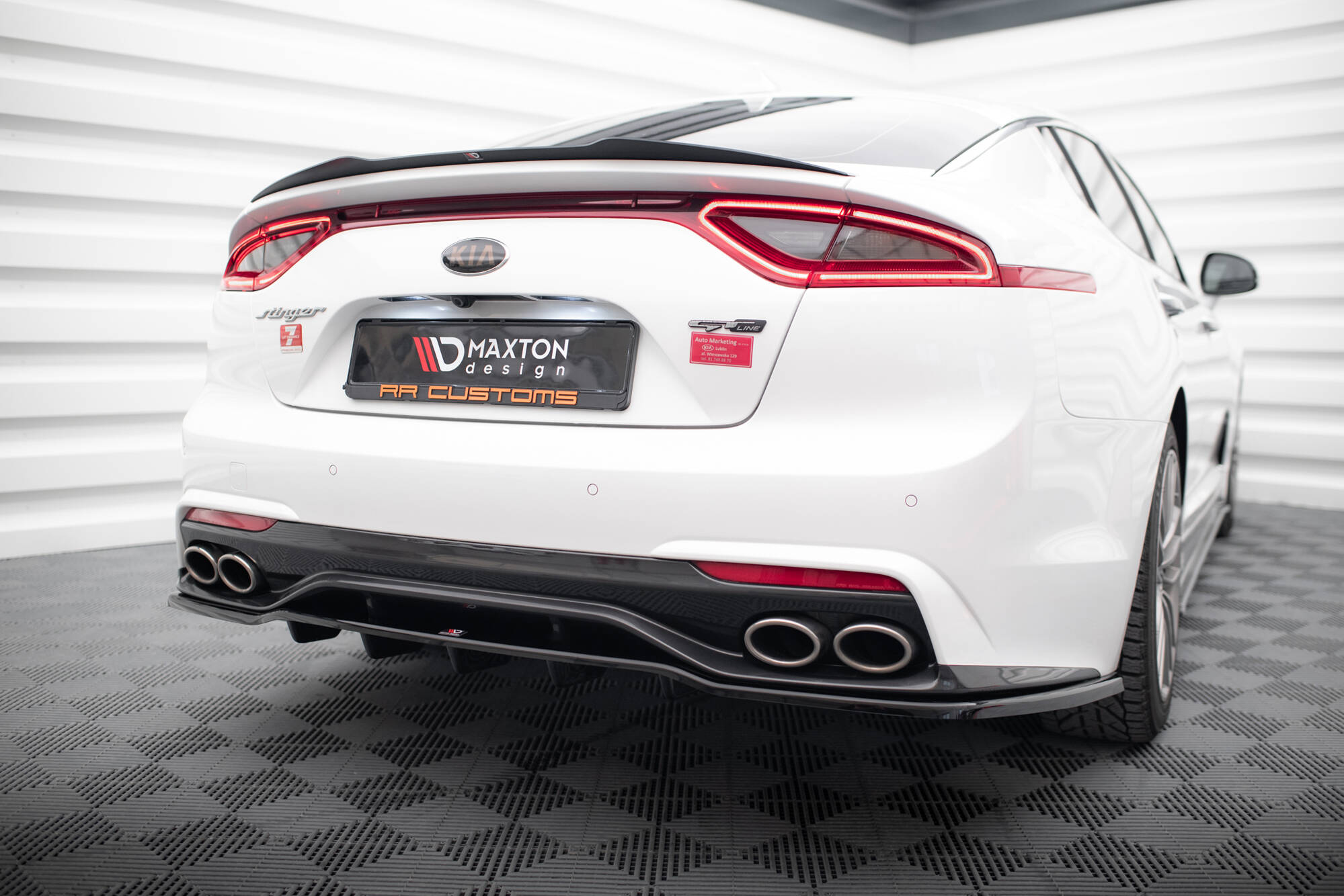 Diffuser Kia Stinger Mk1