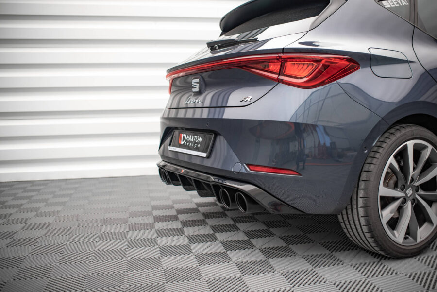 Baksplitter Med Eksosgrill Wydechu Seat Leon FR Hatchback Mk4 – bilde 4 av 8