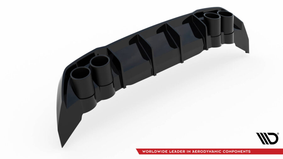 Baksplitter Med Eksosgrill Wydechu Seat Leon FR Hatchback Mk4 – bilde 6 av 8