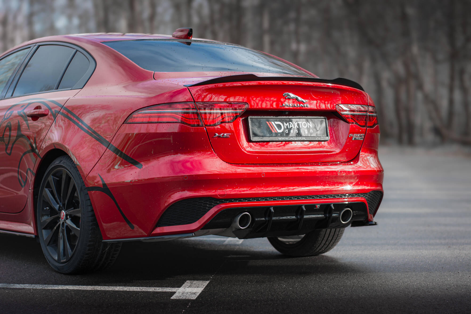 Diffuser Jaguar XE R-Dynamic X760 Facelift