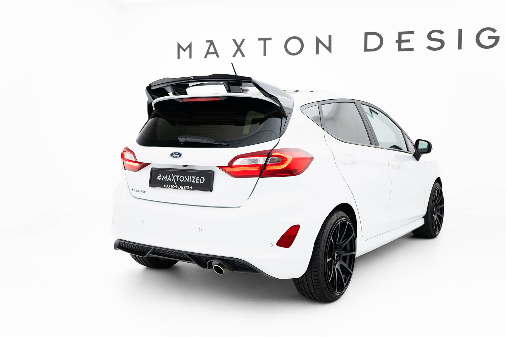 Spoiler Cap Ford Fiesta ST / ST-Line Mk8 / Mk8 Facelift (Do Spoilera FO-FI-8-ST-FH1FP) - Bilde 2