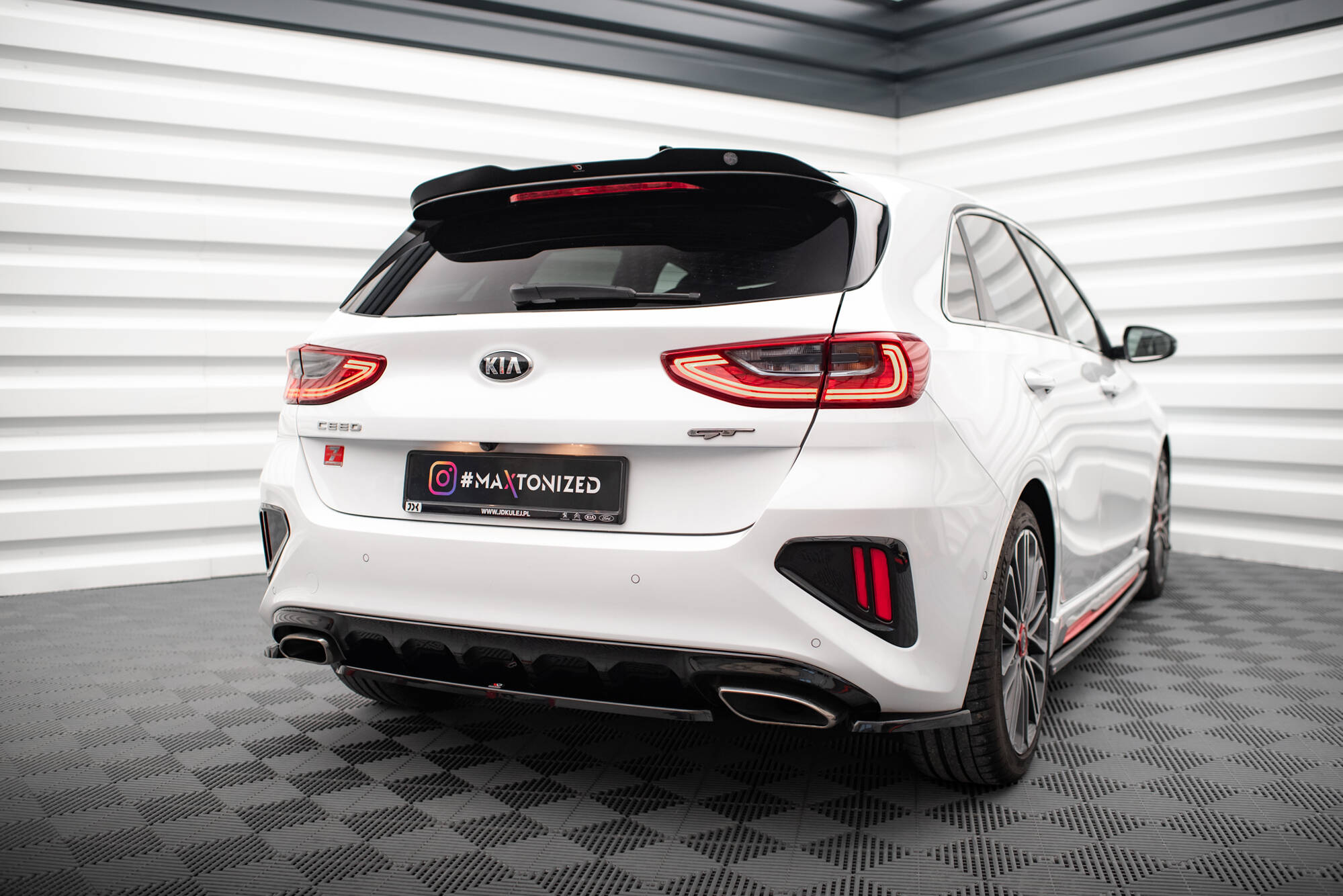 Spoiler Cap Kia Ceed GT Mk3 - Bilde 2