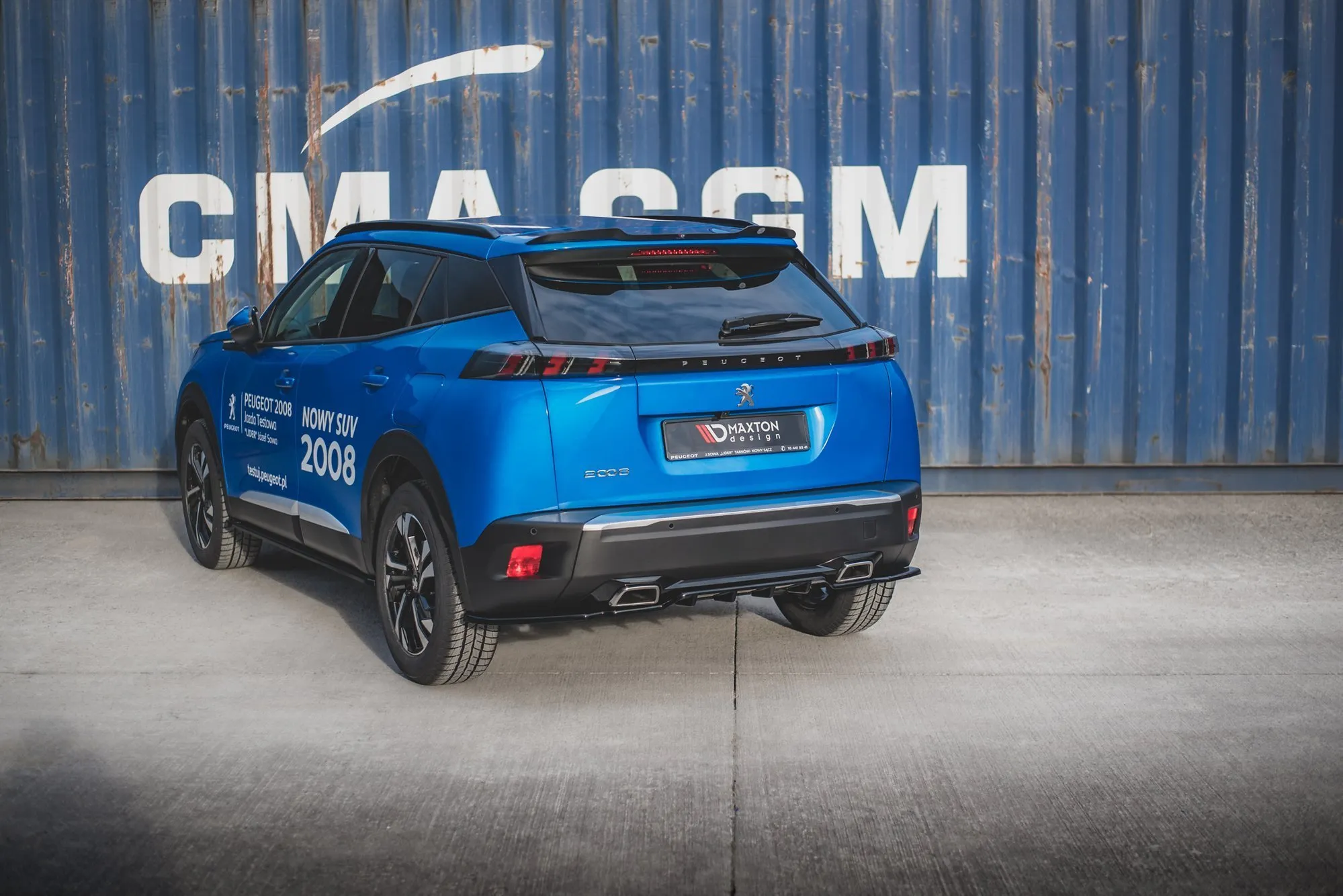 Spoiler Cap Peugeot 2008 Mk2 - Bilde 3