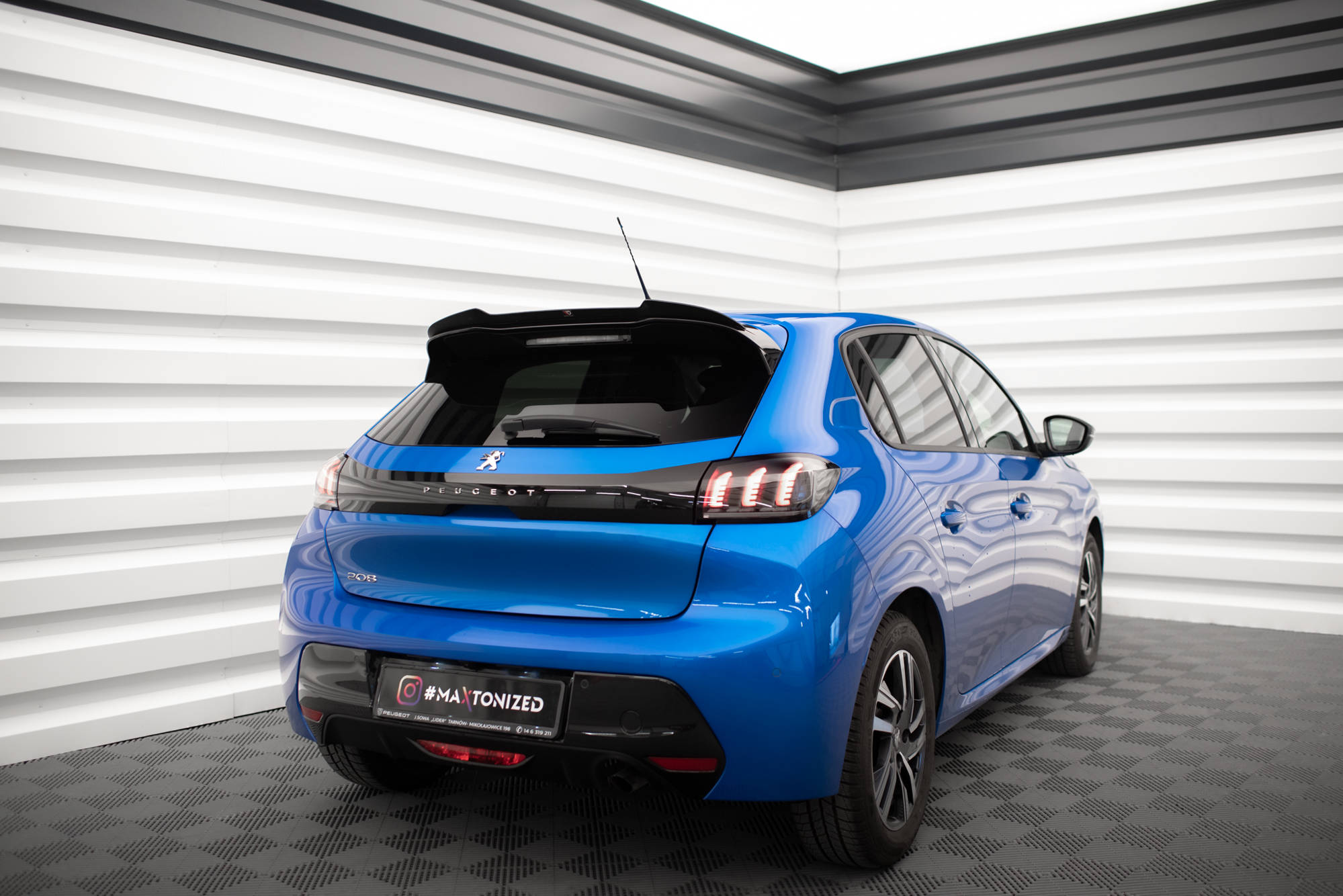 Spoiler Cap V.1 Peugeot 208 Mk2 - Bilde 2