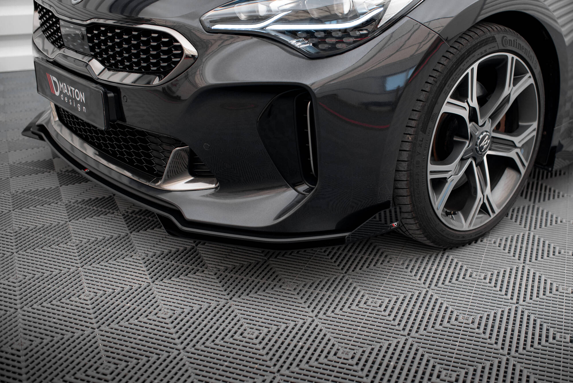Frontleppe Street Pro Med Flaps Kia Stinger GT / GT-Line / Standard Mk1 - Bilde 3