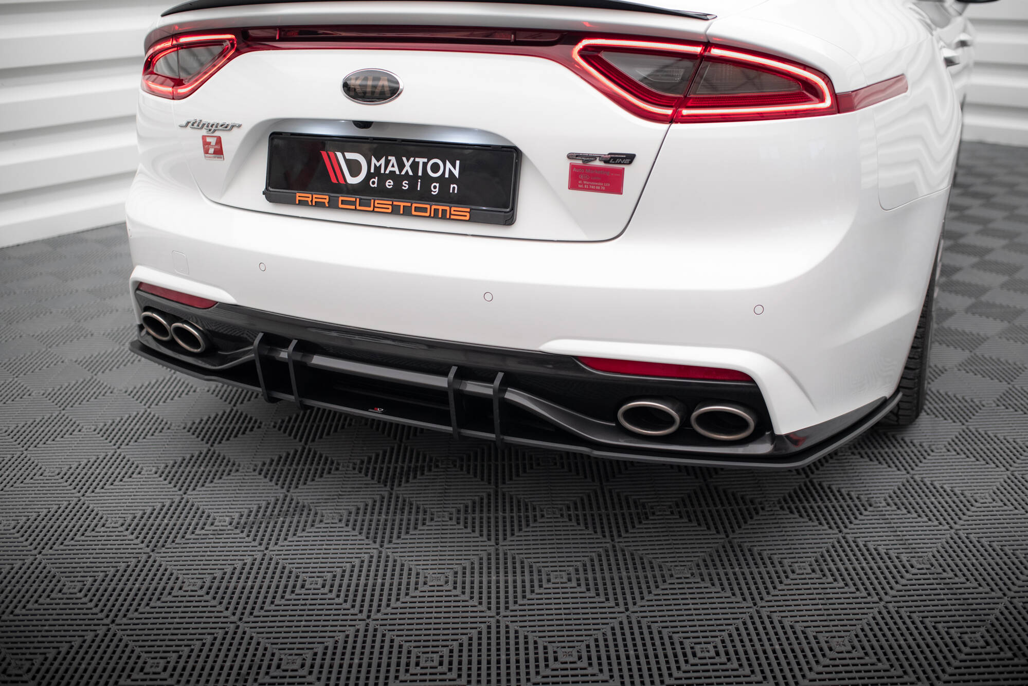 Diffuser Street Pro Kia Stinger Mk1 - Bilde 2