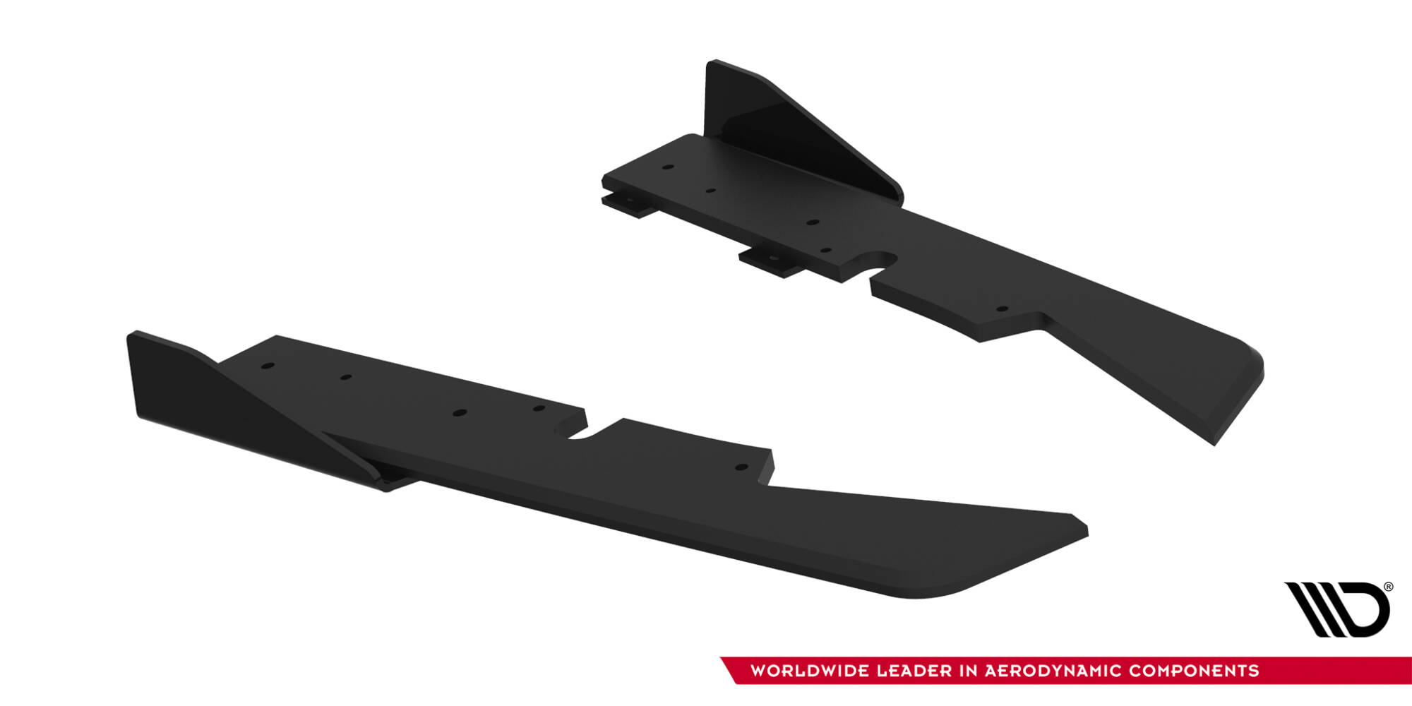 Bakre Flaps Street Pro Med Flaps Subaru Impreza WRX STI Mk3 Facelift - Bilde 4