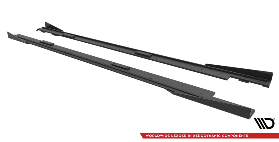 Sideskjørt Street Pro Med Flaps Mazda 3 MPS Mk1 – bilde 4 av 5