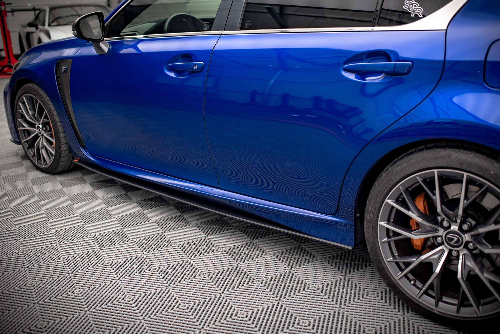 Sideskjørt Street Pro Lexus GS F Mk4 Facelift - Bilde 3
