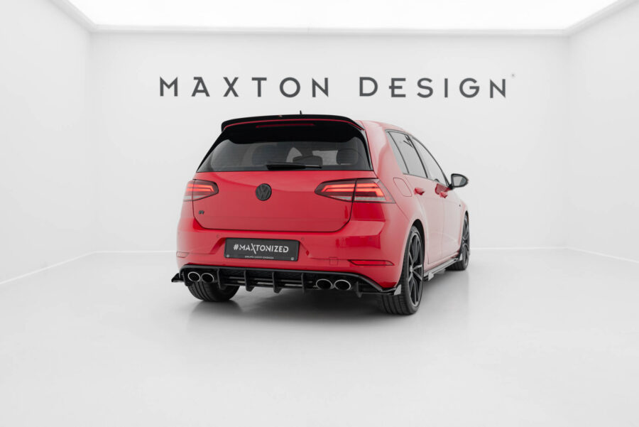 Bakfanger leppe Racing Durability med Flaps VW Golf 7 R Facelift 17-20 – bilde 2 av 6