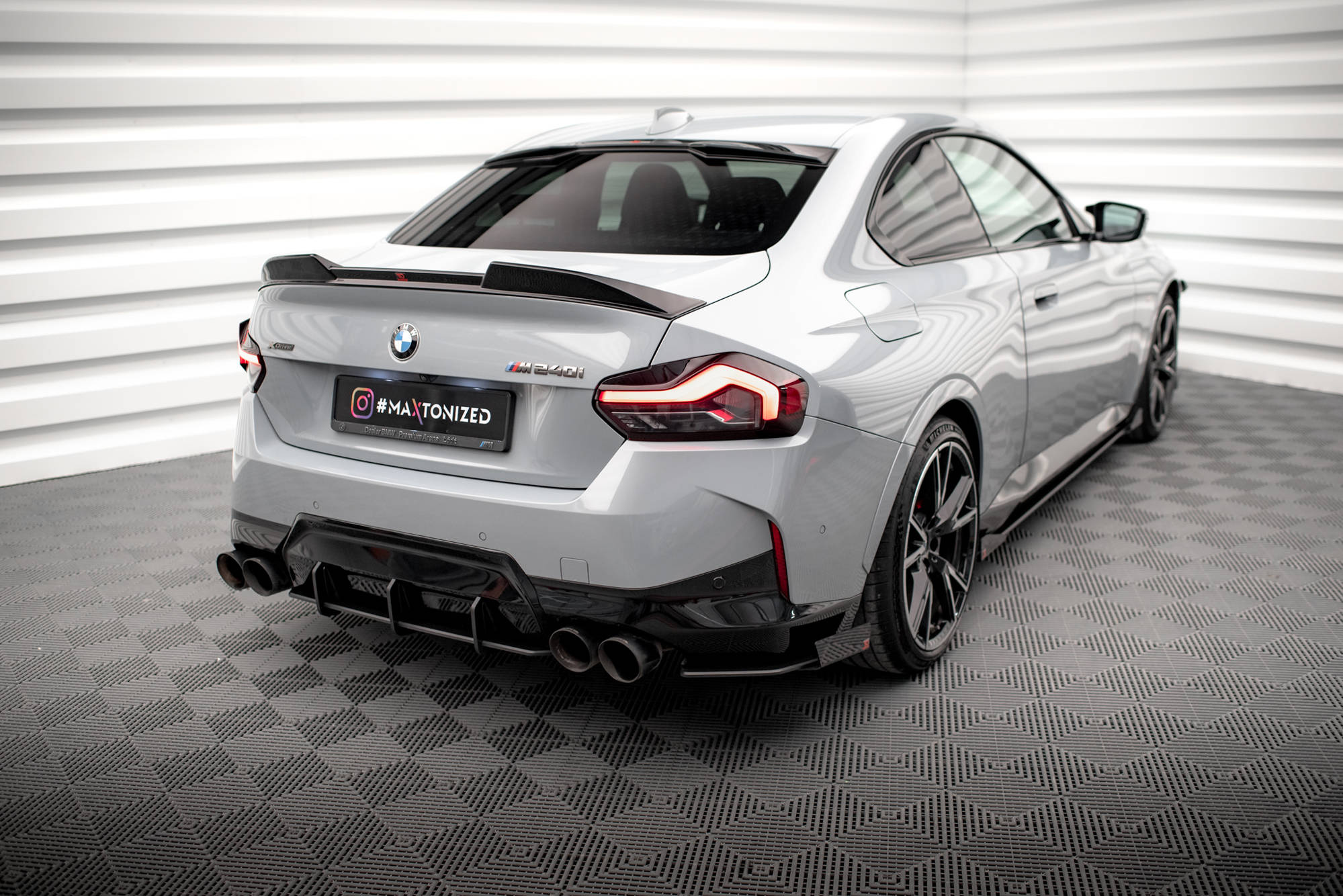 Bakfanger leppe Street Pro + Flaps BMW 2 Coupe M240i G42 - Bilde 2