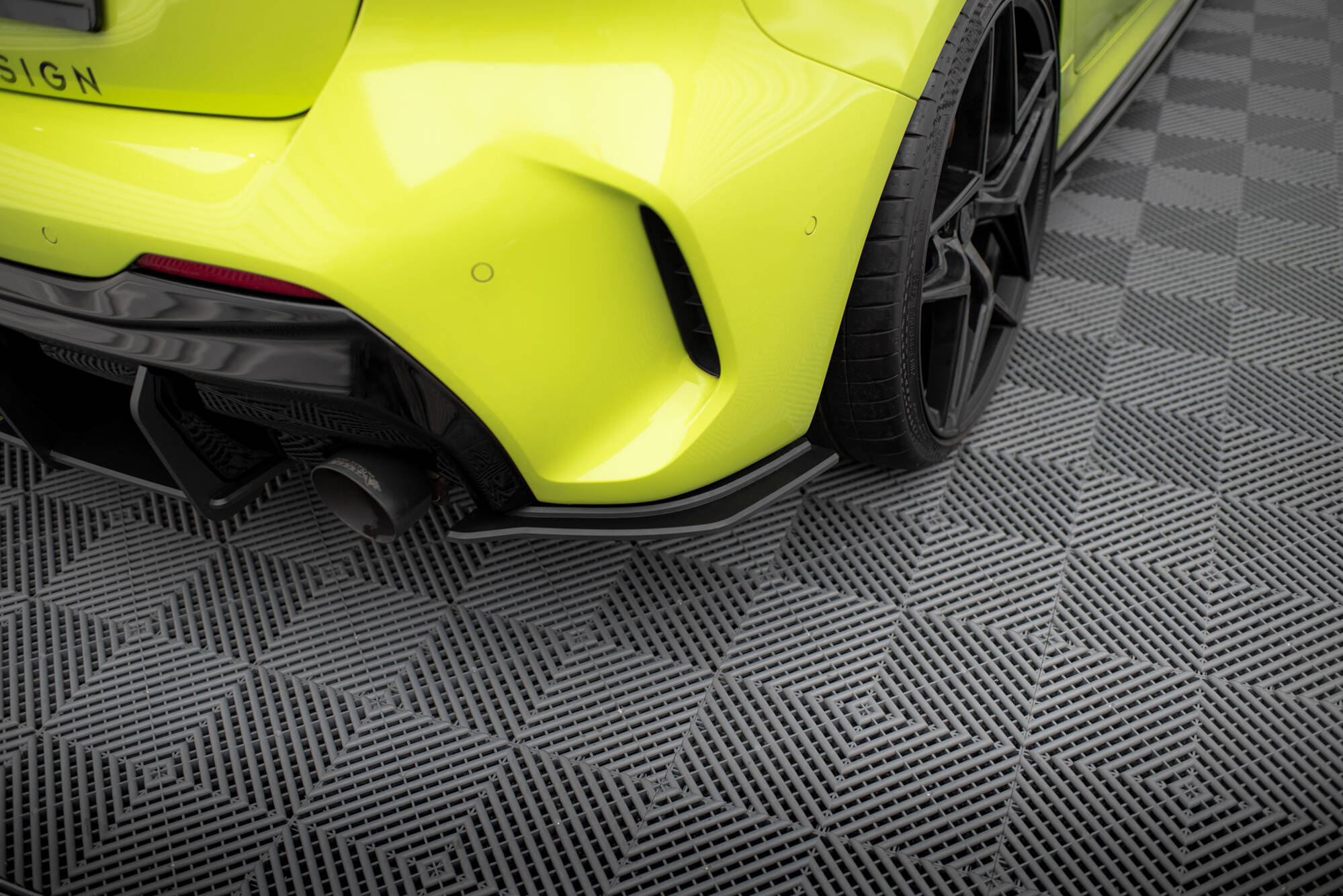 Bakfanger leppe Street Pro V.1 BMW 1 F40 M-Pack / M135i - Bilde 3