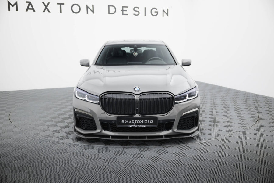 Karbon Splitter + Splitter ABS Foran BMW 7 M-Pack G11 Facelift 19-22 – bilde 4 av 13