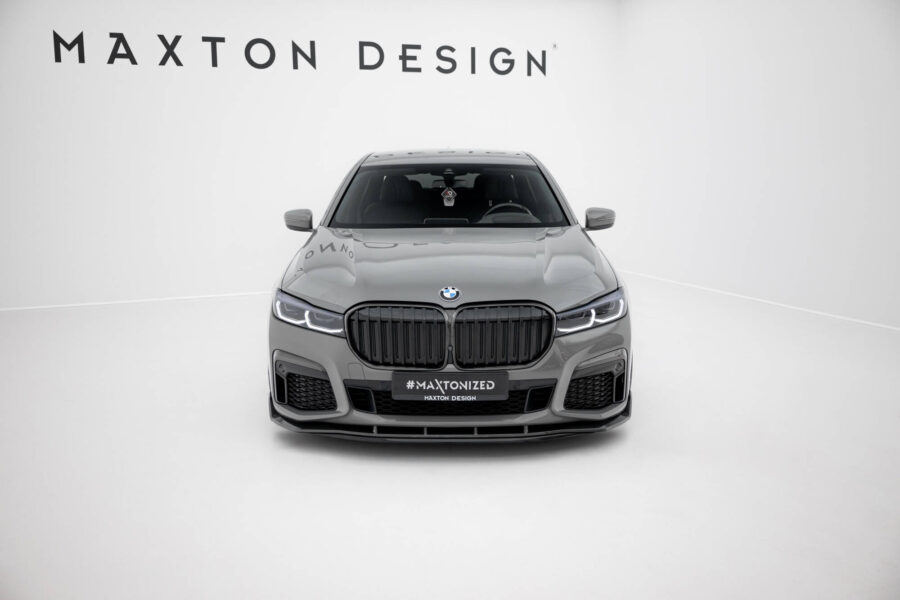 Karbon Splitter + Splitter ABS Foran BMW 7 M-Pack G11 Facelift 19-22 – bilde 2 av 13
