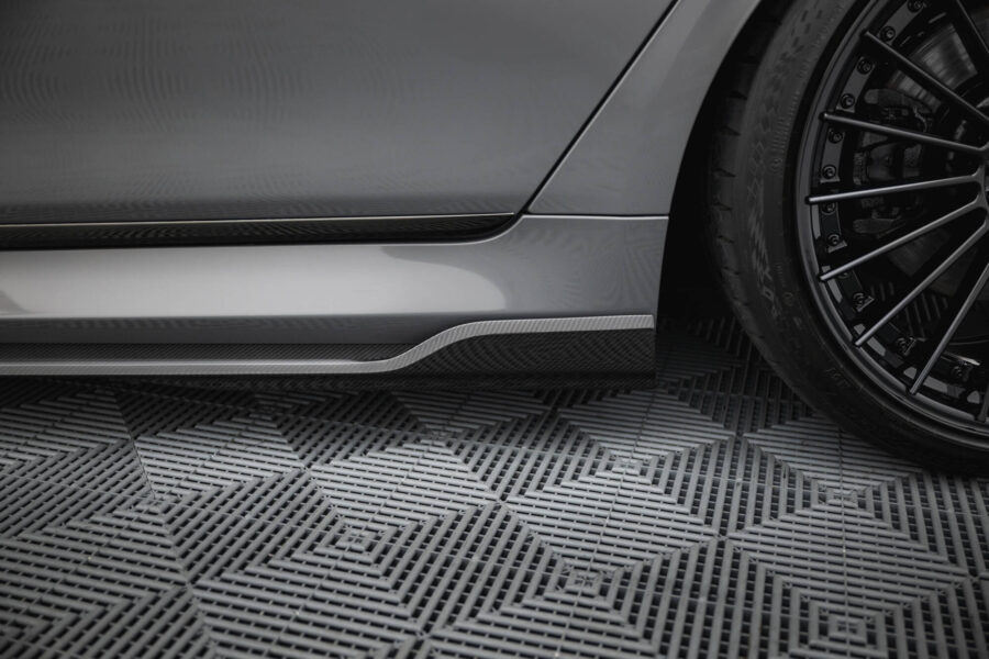 Karbon Sideskjørt BMW 7 M-Pack G11 Facelift 19-22 – bilde 5 av 7