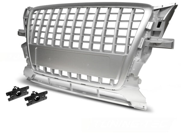 Grill Audi Q5 08-09.12 Sport Sølv