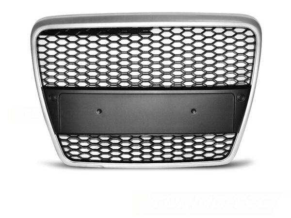 Grill Audi A6 (C6) 04-08 Sport Sølv/Svart