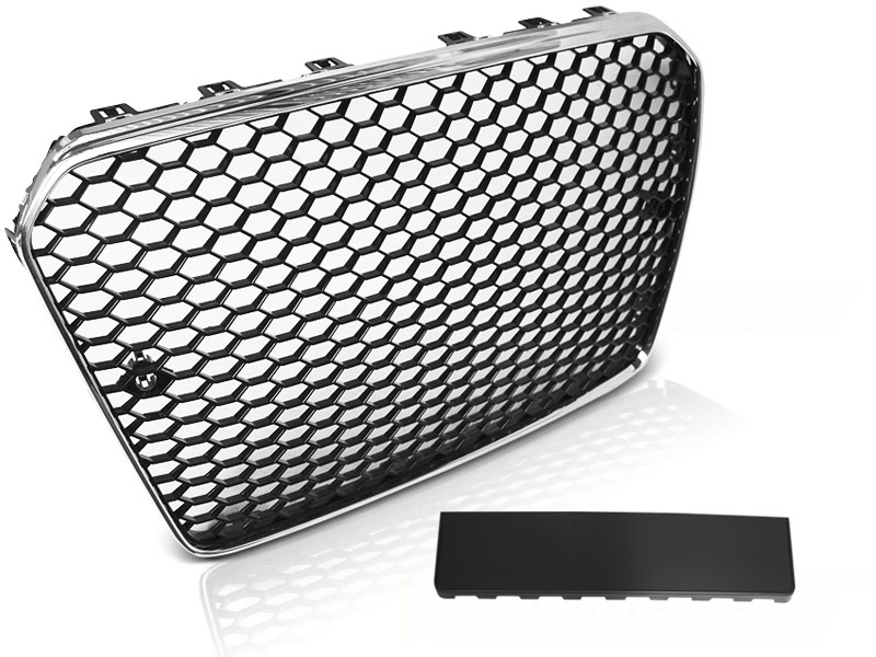 Grill Audi A5 11-16 Sport Chrome Black